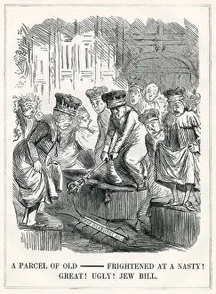 Peers: Cartoon, A Parcel of Old ------ Frightened at a... Bill