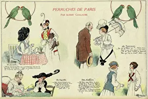 Prediction: Cartoon, Parrots of Paris, WW1