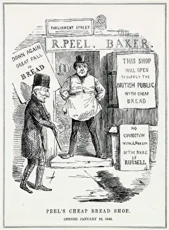 Peels: Cartoon, Peel's Cheap Bread Shop