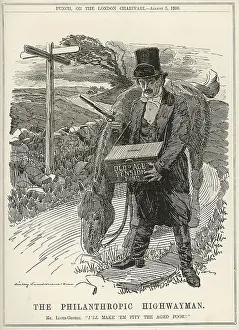 Pensions: Cartoon, The Philanthropic Highwayman