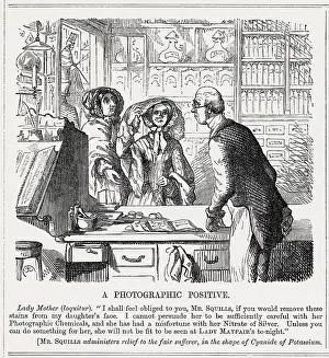 Shopkeeper: Cartoon, A Photographic Positive