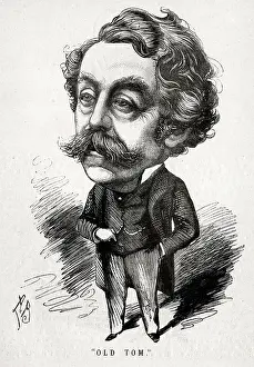 Swinburne: Cartoon portrait, Tom Swinburne, actor