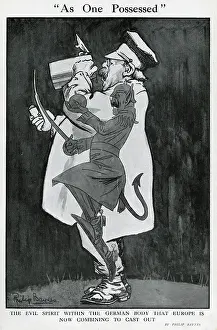 Drinker: Cartoon, As One Possessed, WW1