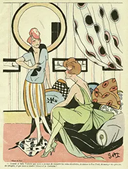 Cushions: Cartoon, postwar benefits