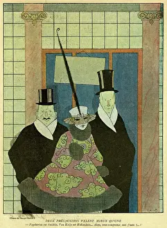 Exploitation: Cartoon, Two precautions are better than one, WW1