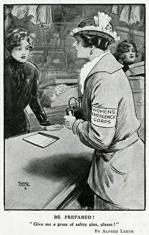 Patronising: Cartoon, Be Prepared! WW1