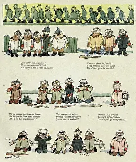 Feelings: Cartoon, Prisoners chorus, WW1