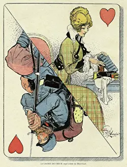 Apart: Cartoon, The Queen of Hearts, WW1