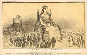 Seclusion: Cartoon, Queen Victoria