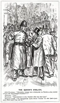Truncheon: Cartoon, The Queen's English