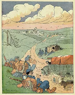 Verge: Cartoon, A question of speed, WW1