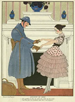 Economical: Cartoon, A Question of Style, WW1