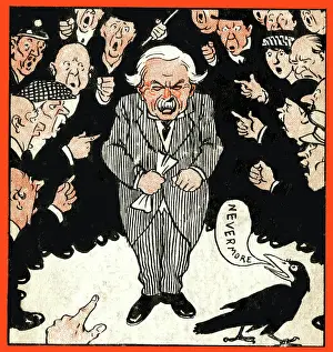 Reference: Cartoon, Quoth the Raven, David Lloyd George