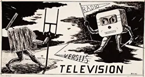 Inventions: Cartoon, Radio versus Television