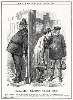 Anarchism: Cartoon, Reckoning Without Their Host (Anarchism)