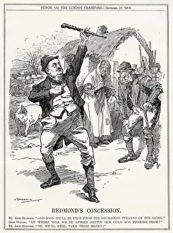 Cartoon, Redmond's Concession (Irish Home Rule)