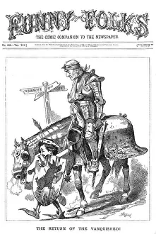 Folks: Cartoon, The Return of the Vanquished! (Gladstone)