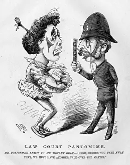 Appeal: Cartoon of Richard Claude Belt, English sculptor