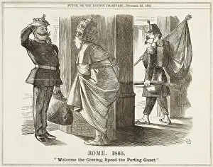 Quit: Cartoon, Rome. 1866