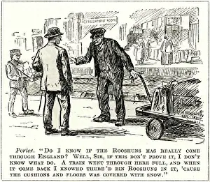 Jokes: Cartoon, Russians in England