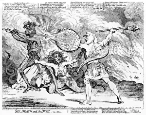 Sceptre: Cartoon, Sin, Death, and the Devil