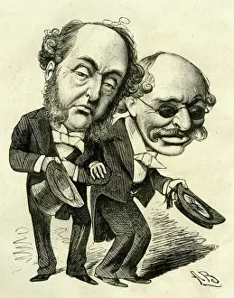 Fundraising: Cartoon, Sir Michael Costa and Sir Julius Benedict