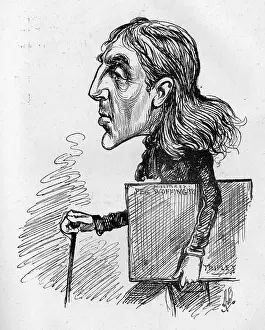 Squire: Cartoon, Sir Squire Bancroft, actor-manager