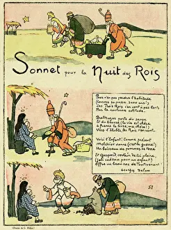 Stable: Cartoon, Sonnet for Twelfth Night, WW1
