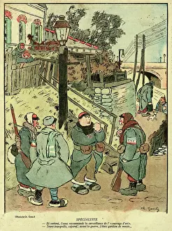 Speak: Cartoon, A Specialist, WW1
