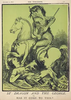 Defeating: Cartoon, St Dragon and the George