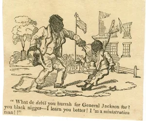 Stereotype: Cartoon, support for General Jackson