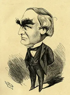 Garrick: Cartoon, Thomas Mowbray
