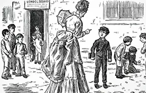 Instruction: Cartoon titled The Conscience Clause