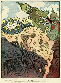 Trick: Cartoon, The trap, WW1