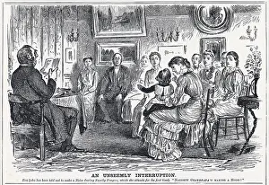 Interruption: Cartoon, An Unseemly Interruption 1881