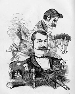 Entracte: Cartoon of Walter Webling and Alfred Watson