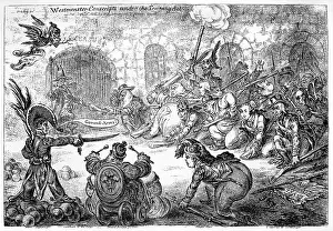 Gillray: Cartoon, Westminster Conscripts under the Training Act