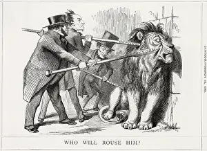 Efforts: Cartoon, Who Will Rouse Him?