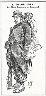 Portrayal: Cartoon, A Wilde Idea (Oscar Wilde)