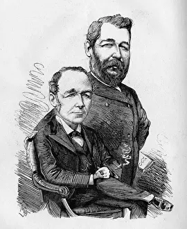 Entracte: Cartoon, The Two Willings, senior and junior