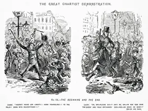 Chartist: Cartoons, The Great Chartist Demonstration