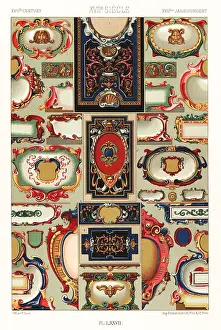 Cartouches: Cartouches, 17th century