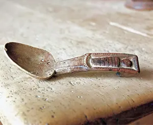 Baptisms: Carved baptism-spoon