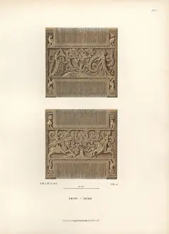 Isolde: Carved comb from the 15th century showing a