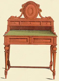 Acanthus: Carved Desk