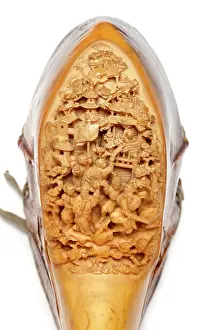 Artefact: Carved Hornbill Skull