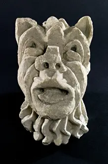 Corbel: Carved stone corbel