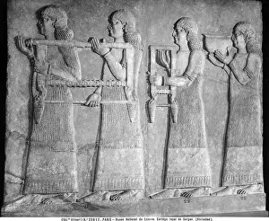 Nimrud: Carved stone with the royal