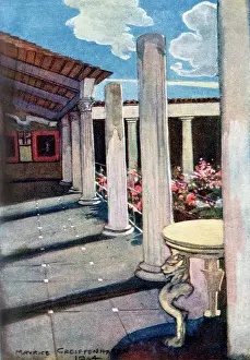 Flagstones: CASA DEI VETTII/POMPEII