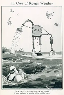 Sayings: In Case of Rough Weather by William Heath Robinson